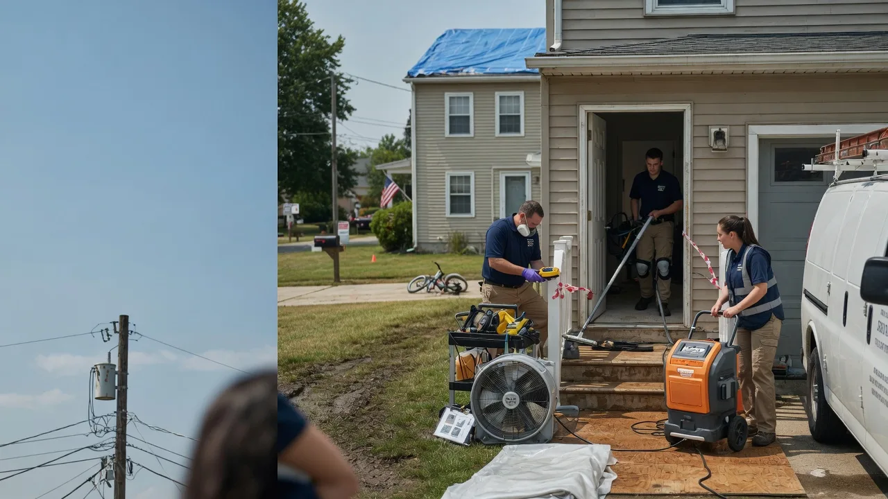 Water Damage Repair in Milan, TN near me